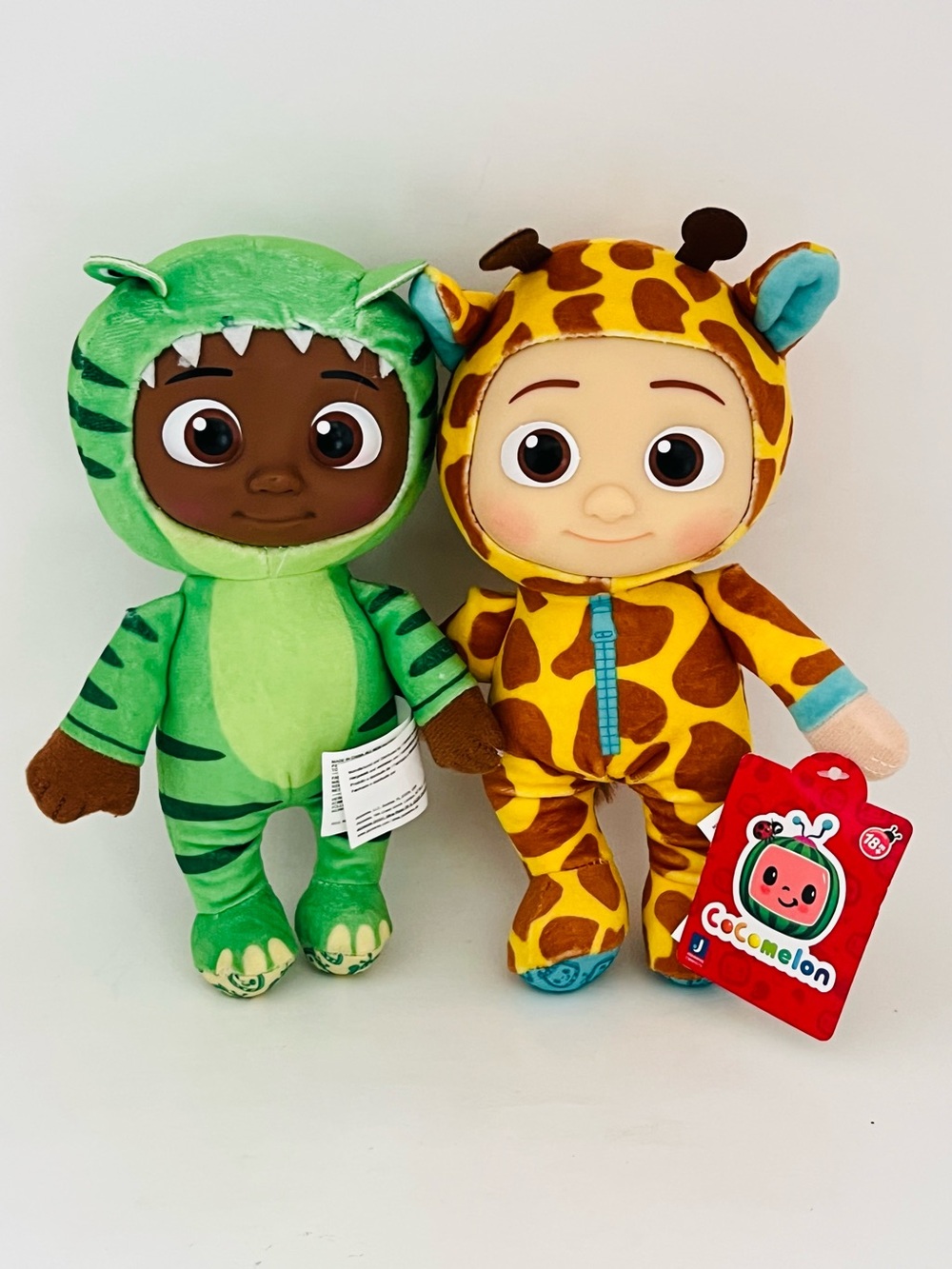 Cocomelon Cody & JJ 8” Plush Dolls